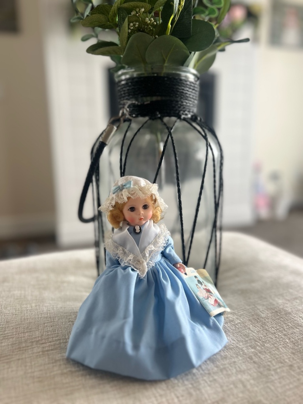 Madame Alexander Blue and White Porcelain-Style Doll